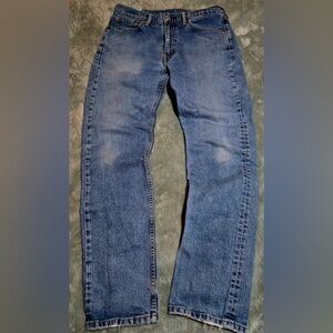 Levi’s 514 Blue Jeans Straight Tapered Relaxed Fit Men’s 32x31